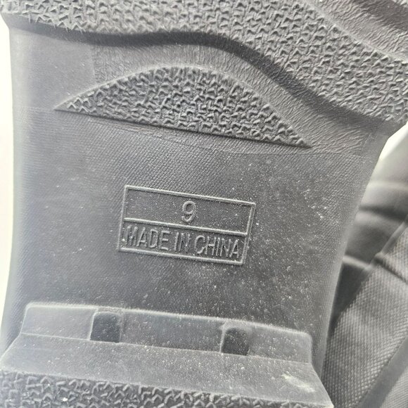 Sakroots Snow Rain Rubber Boots Insulated Drawstring Tops Womens Sz 9 NEW - Picture 8 of 8